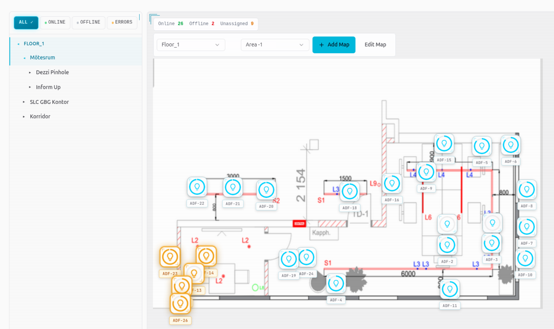 Visible Connect Dashboard